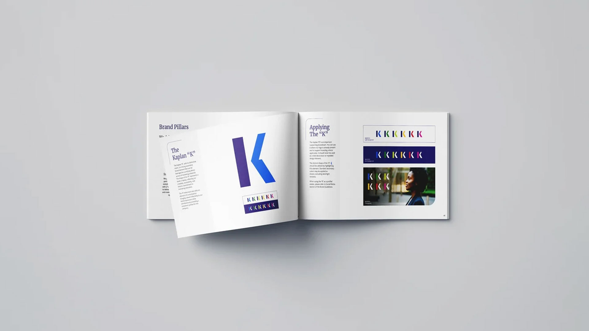 Kaplan brand guidelines