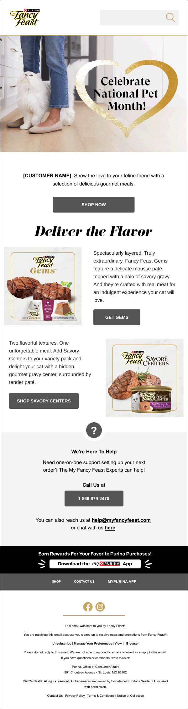 Purina Pro Plan conversion email