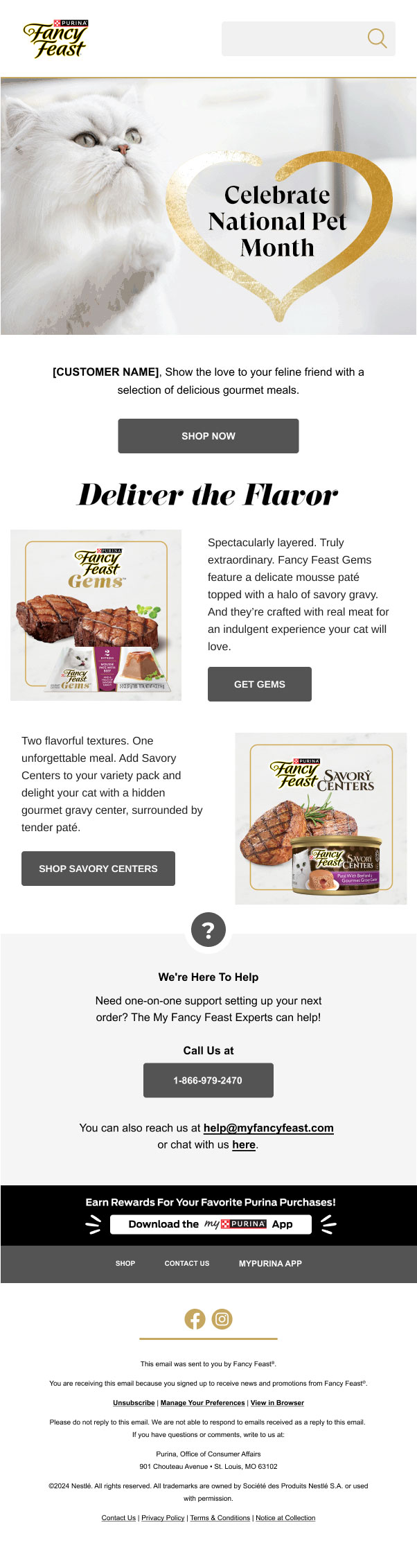 Purina Pro Plan loyalty email