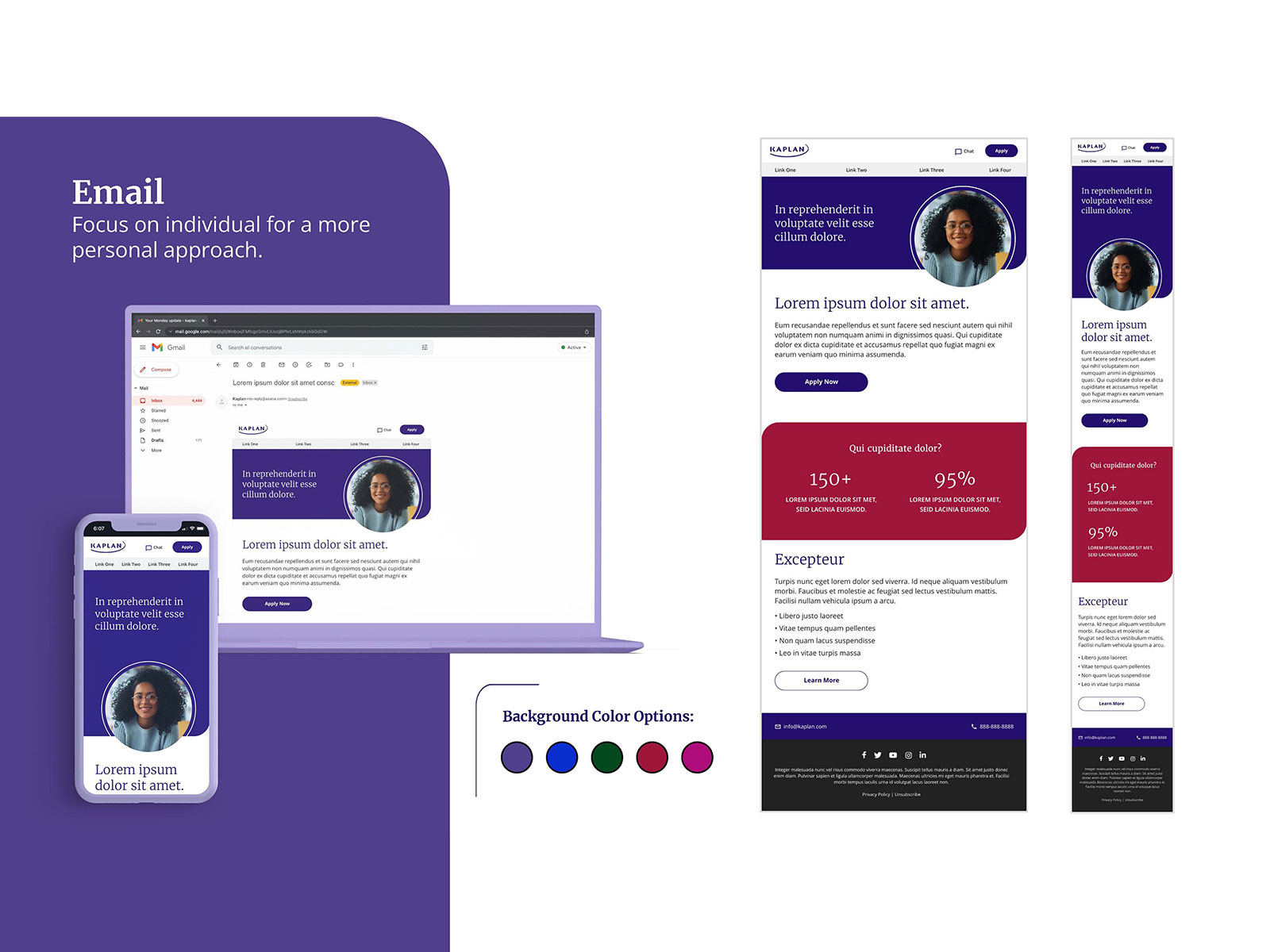 Kaplan brand system detail