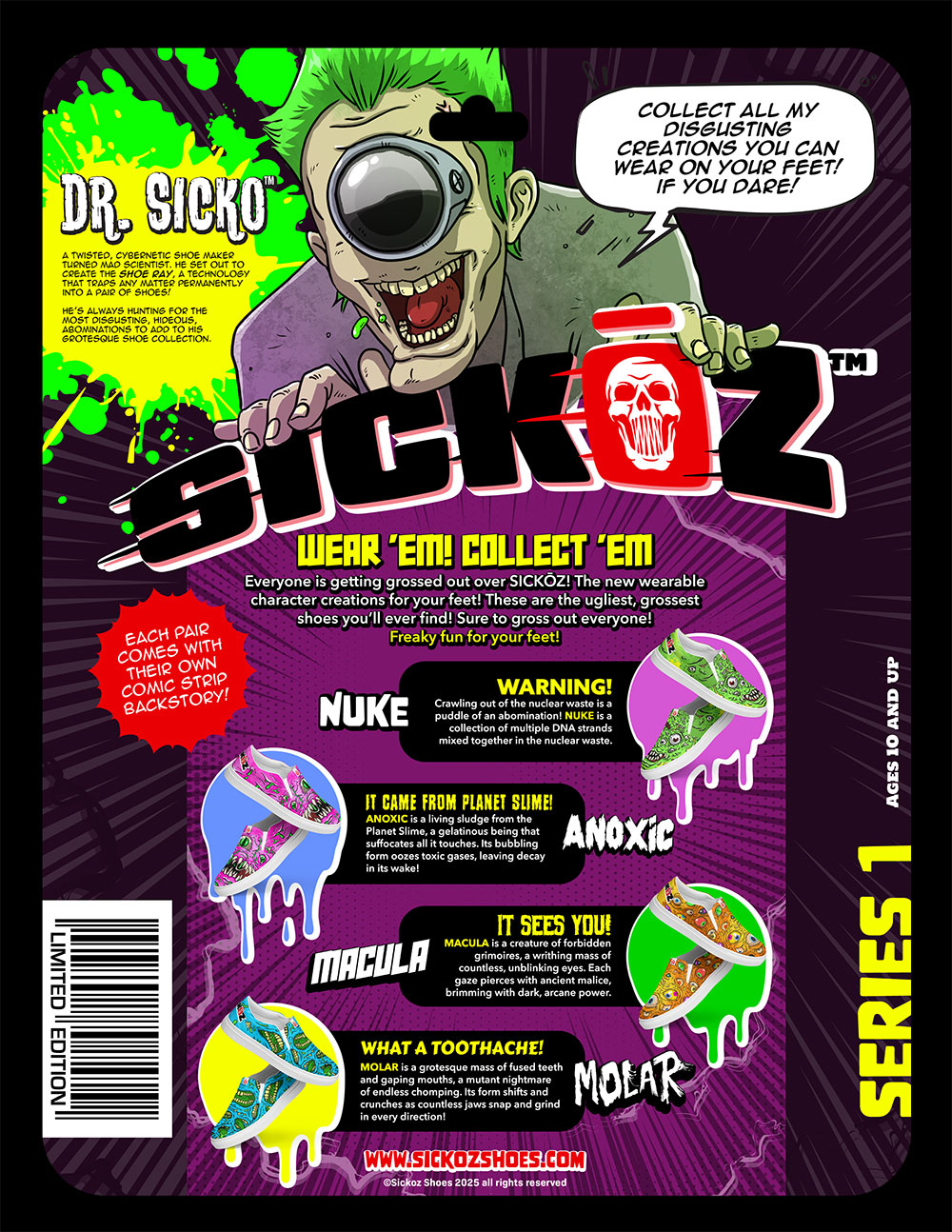 Sickoz blister pack 2 back