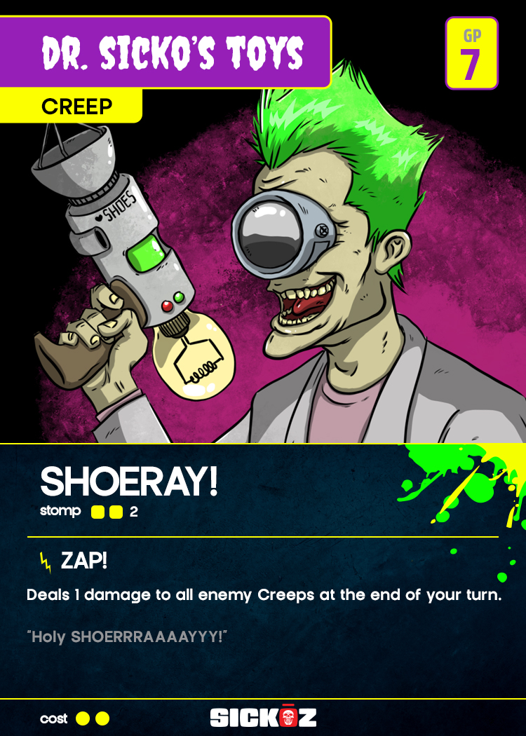 Sickoz card design 1