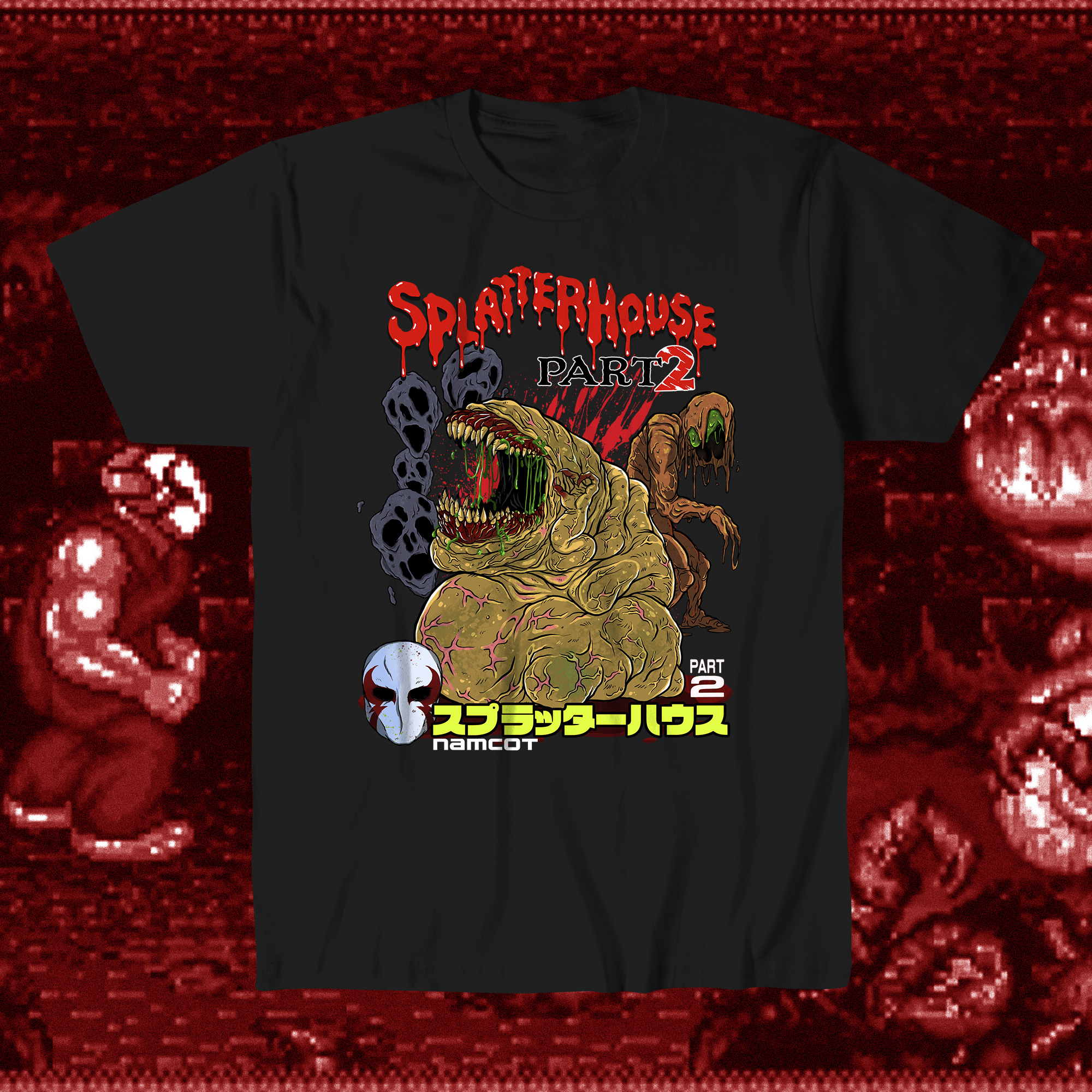 Splatterhouse 35th anniversary design 2