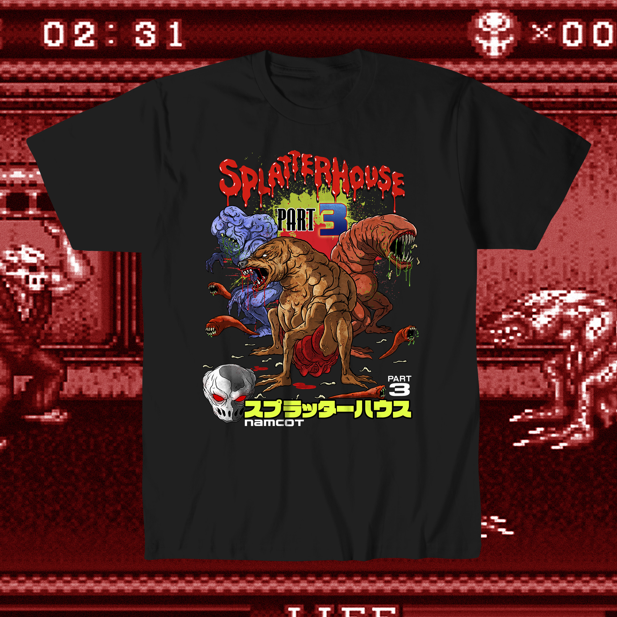 Splatterhouse 35th anniversary design 3